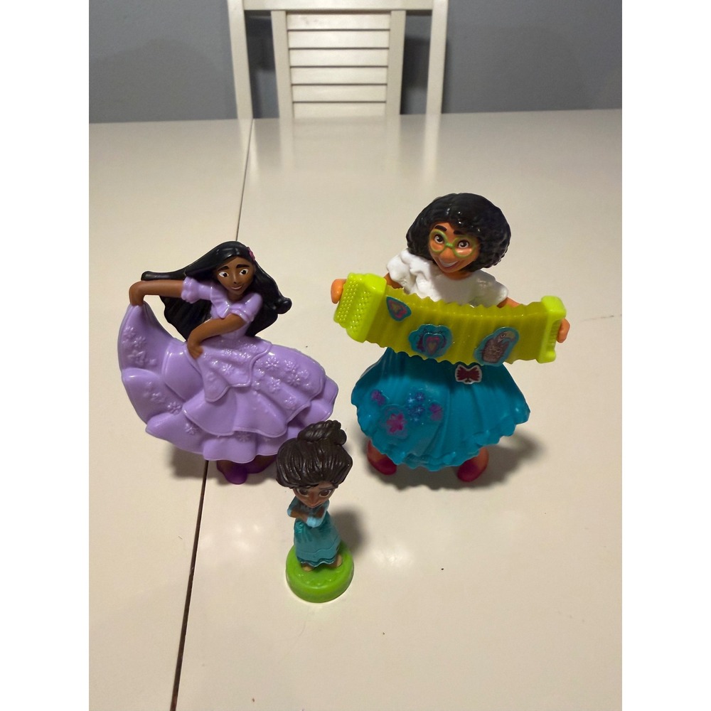 Disney Encanto McDonald's Happy Meal Toys 2021 Mirabel Isabela Dolores Figures